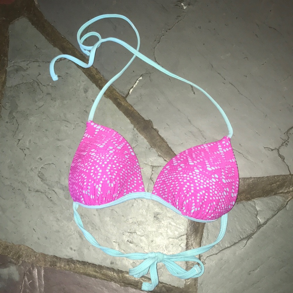 PINK bikini top